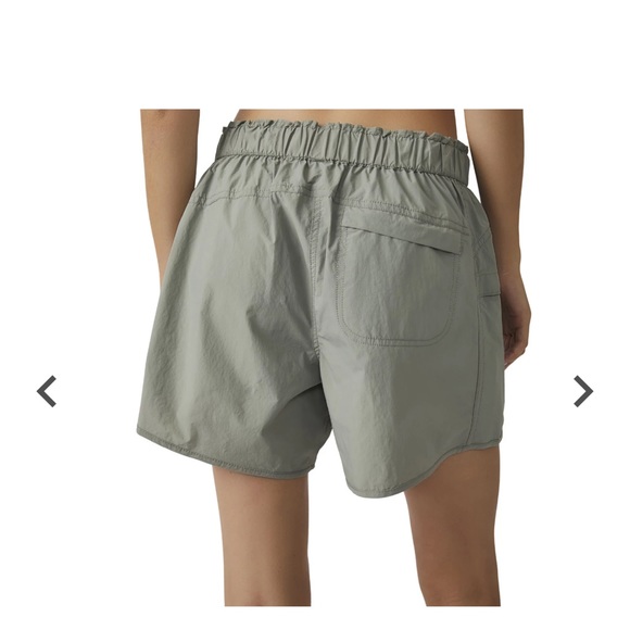 Free People FP Movement Women's In The Wild Shorts Green - Picture 2 of 5